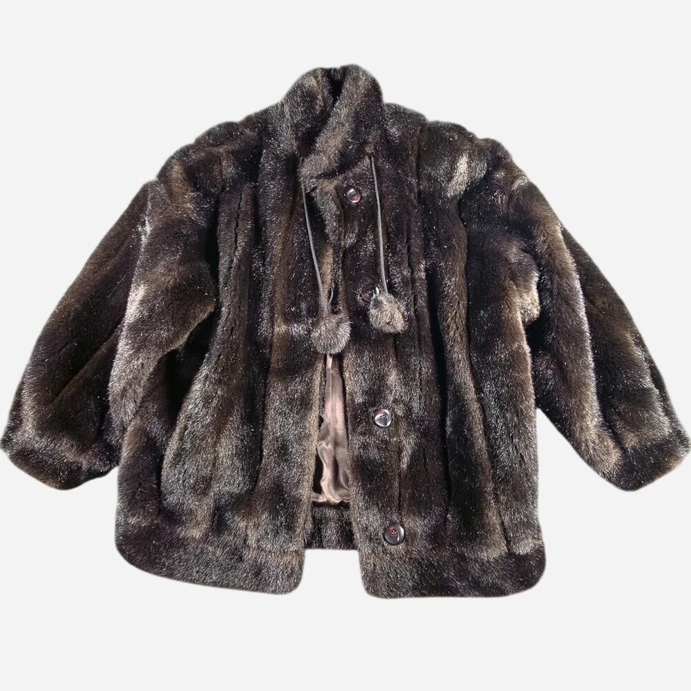 Marvin Richards Women's Brown Coat